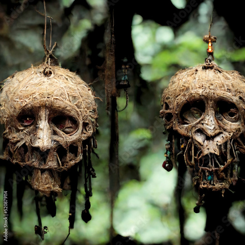 shrunken head concept