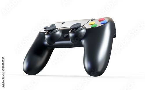 Gamepad isolated on a white background. 3d render image