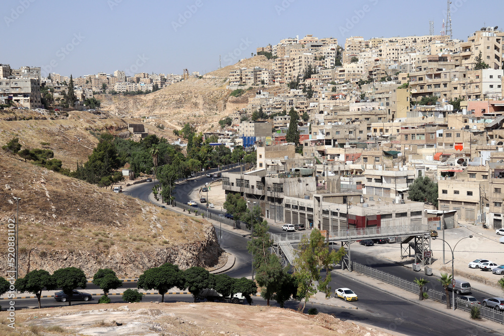 Amman, Jordan : beautiful arabic city in middle east