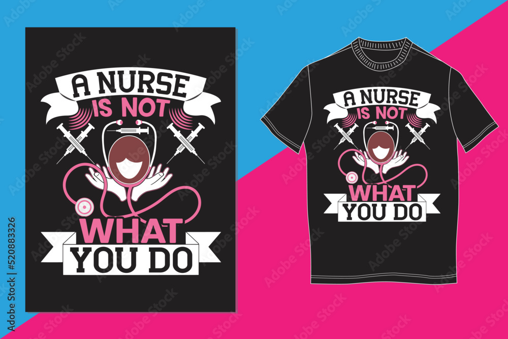 Clothing nurse t shirt design