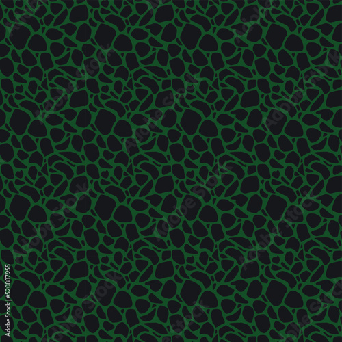 green and black animal skin vector, giraffe texture graphic seamless patterns 