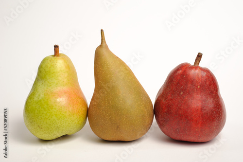 Three Types of Pears