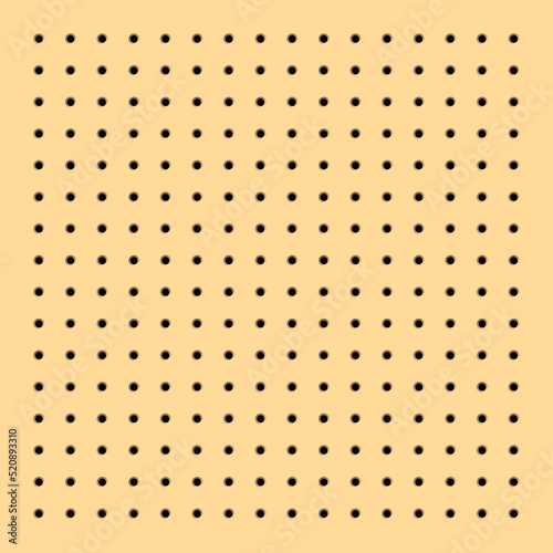 Wooden Pegboard Storage