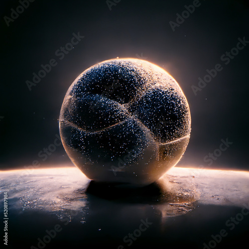 dark cellular antimatter planet in space