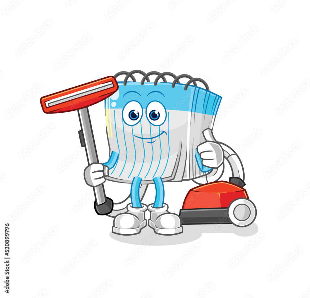 notebook clean with a vacuum . character vector notebook clean with a vacuum . character vector