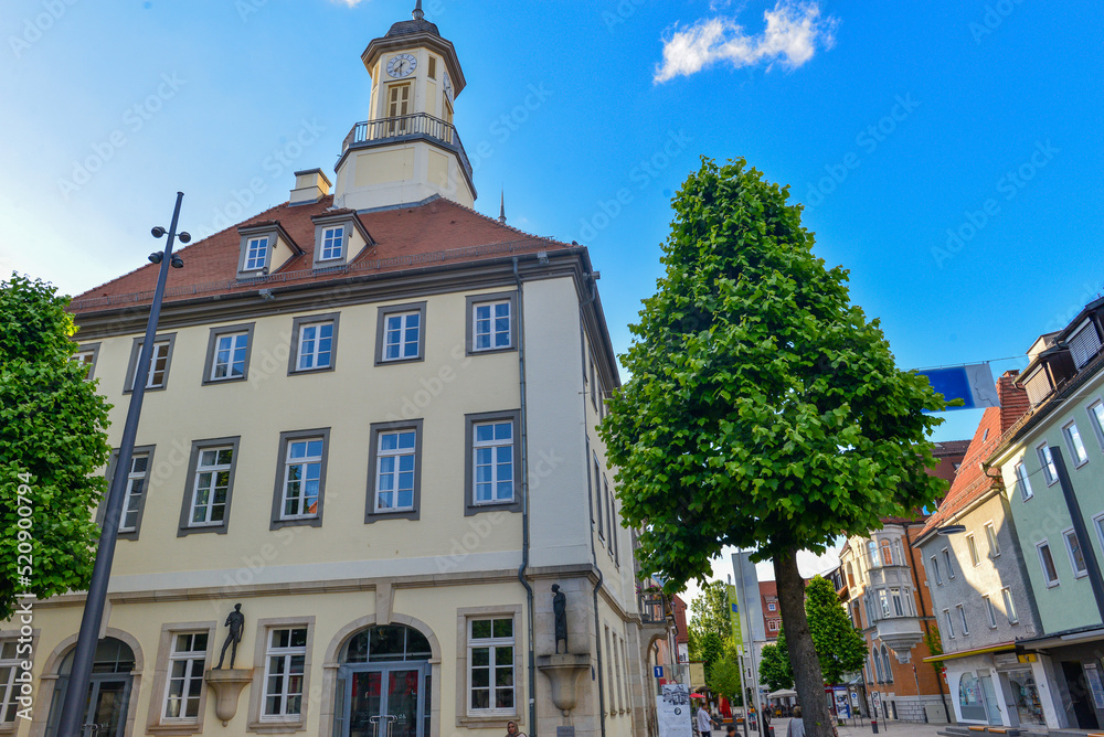 Fototapeta premium Rathaus Tuttlingen, Baden-Württemberg
