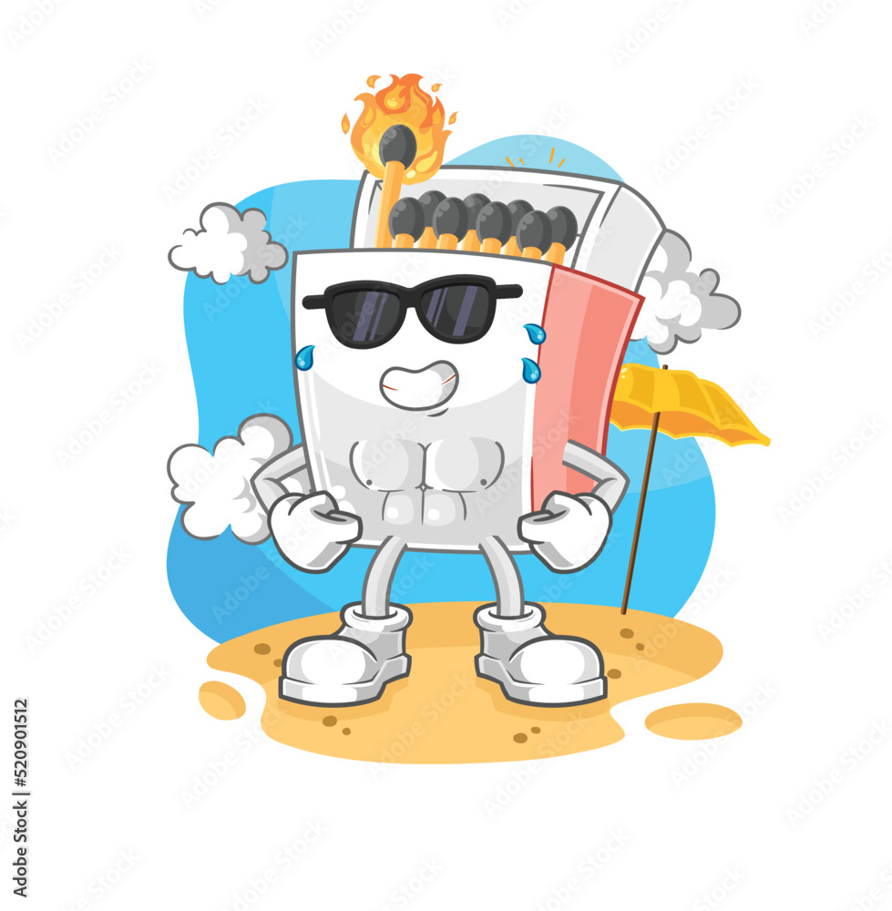 matchbox sunbathing in summer. character vector matchbox sunbathing in summer. character vector