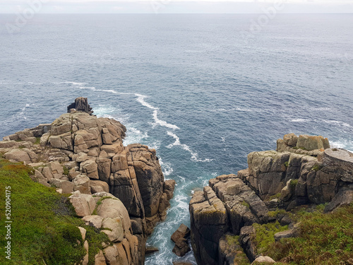 Celtic Sea - a view from Minack Theatre, Porthcurno, Penzance, Cornwall, United Kingdom