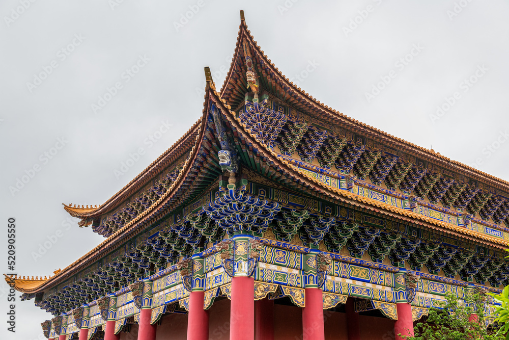 Chinses classical architecture of Chongsheng temple in dali city yunnan province, China. Chinses classical architecture of Chongsheng temple in dali city yunnan province, China.