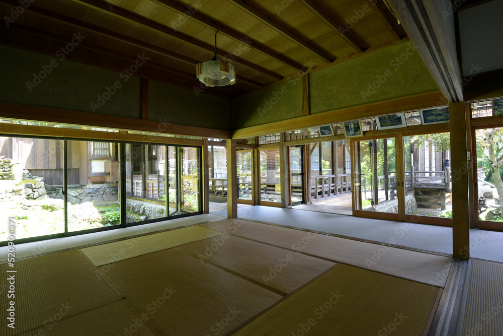 古知谷阿弥陀寺 本坊室内 京都市左京区大原 古知谷阿弥陀寺 本坊室内 京都市左京区大原
