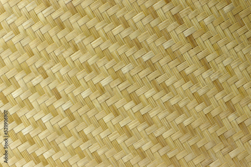 Fototapeta Naklejka Na Ścianę i Meble -  woven bamboo pattern and texture for background