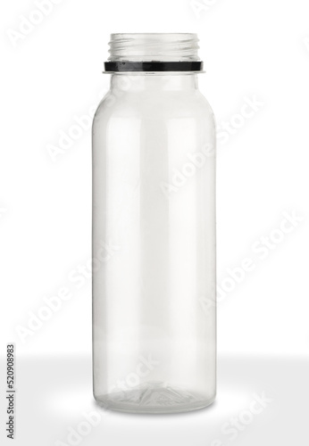 a small plastic smoothie bottle