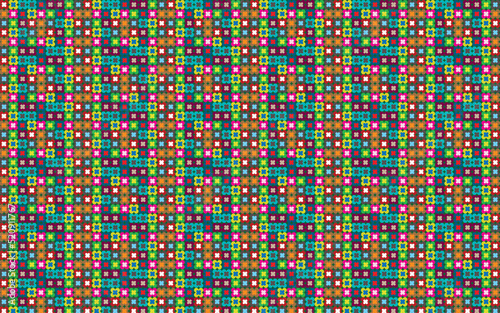 colorful flowers pattern wallpaper