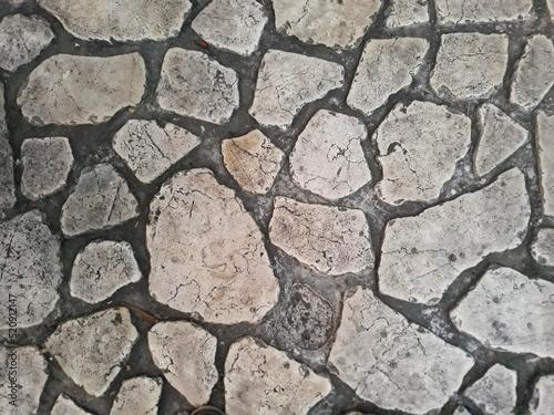 dark cement and stone pattern background