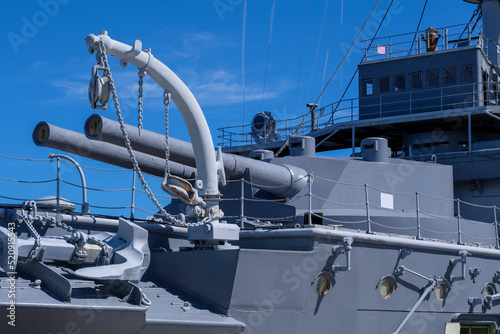 三笠公園に鎮座する戦艦 photo