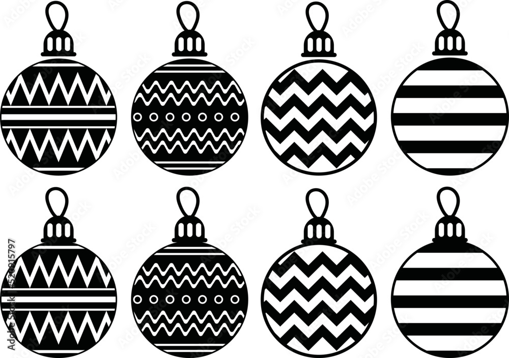 Christmas Ornaments 2 Vector, Christmas Vector, Santa Vector Christmas Ornaments 2 Vector, Christmas Vector, Santa Vector