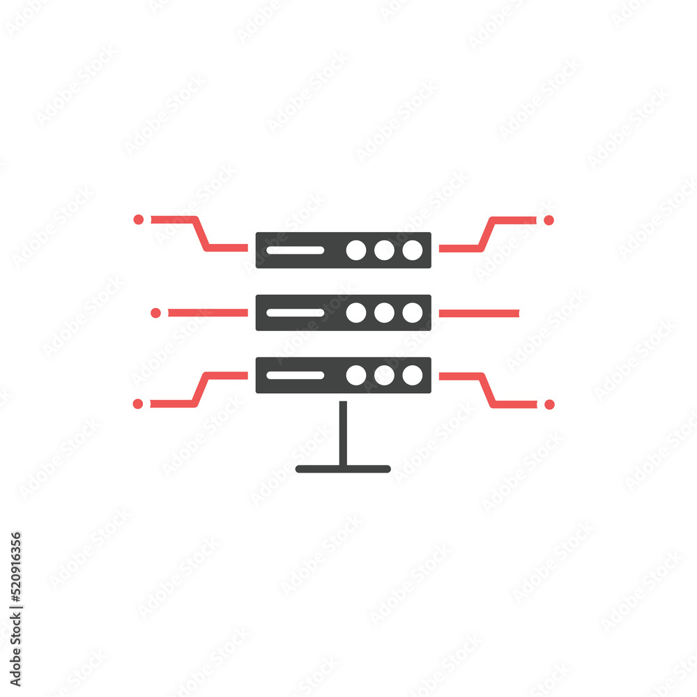 server icons symbol vector elements for infographic web server icons symbol vector elements for infographic web