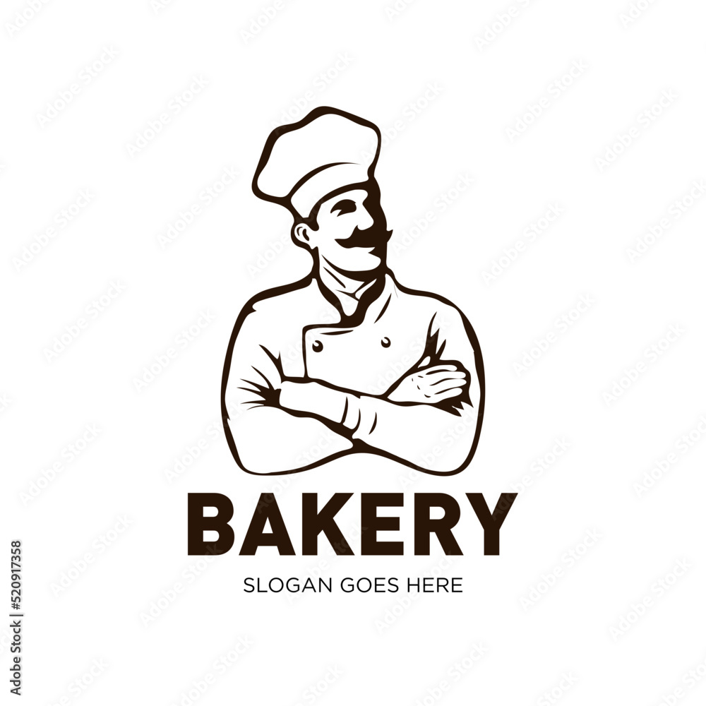 Simple Hand Drawn Bakery Logo Cliparts Stock Vector Adobe Stock Simple Hand Drawn Bakery Logo Cliparts Stock Vector Adobe Stock