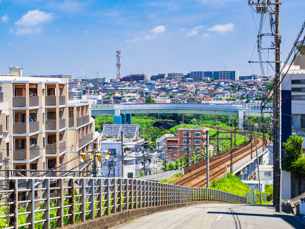 郊外の住宅地 横浜