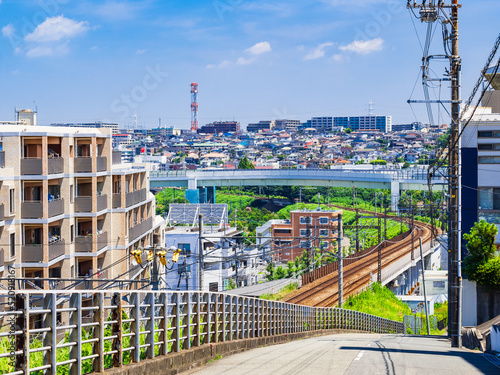 Obraz na płótnie 郊外の住宅地 横浜 w salonie