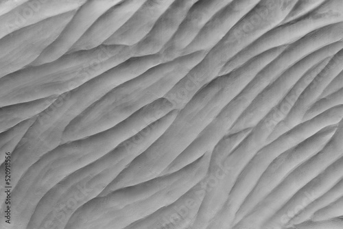 Texture of sand in monochrome. Natural background