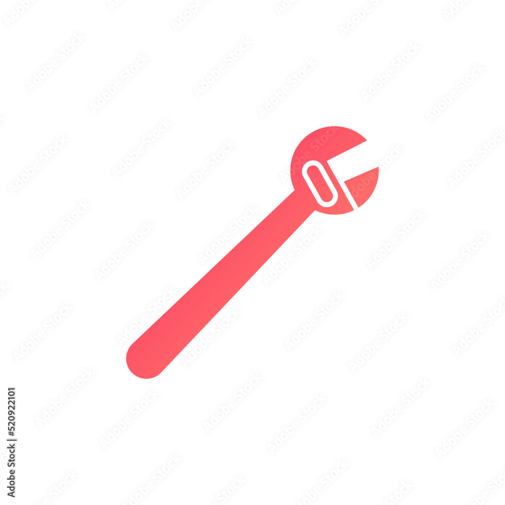 wrench vector for website symbol icon presentation