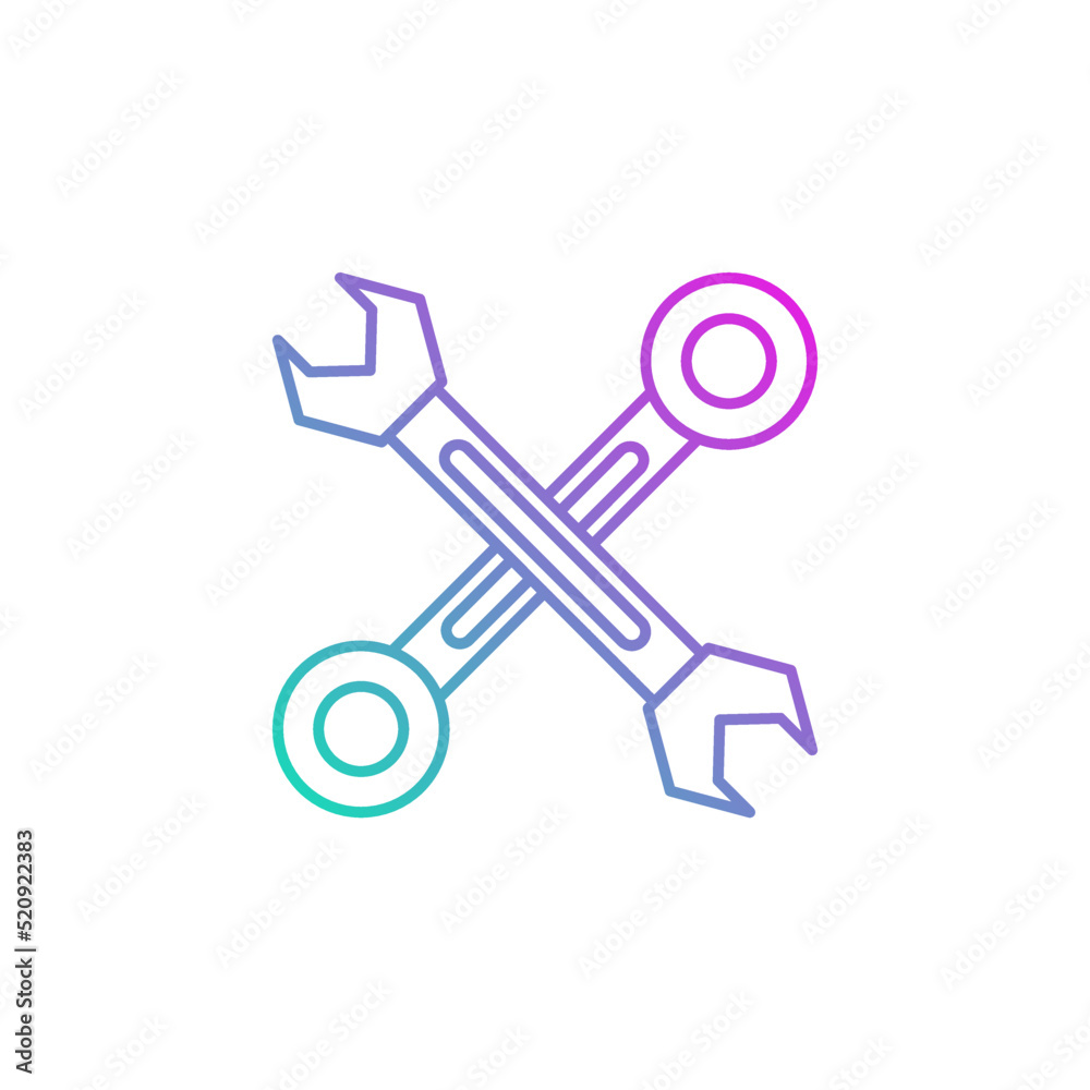 wrench vector for website symbol icon presentation wrench vector for website symbol icon presentation