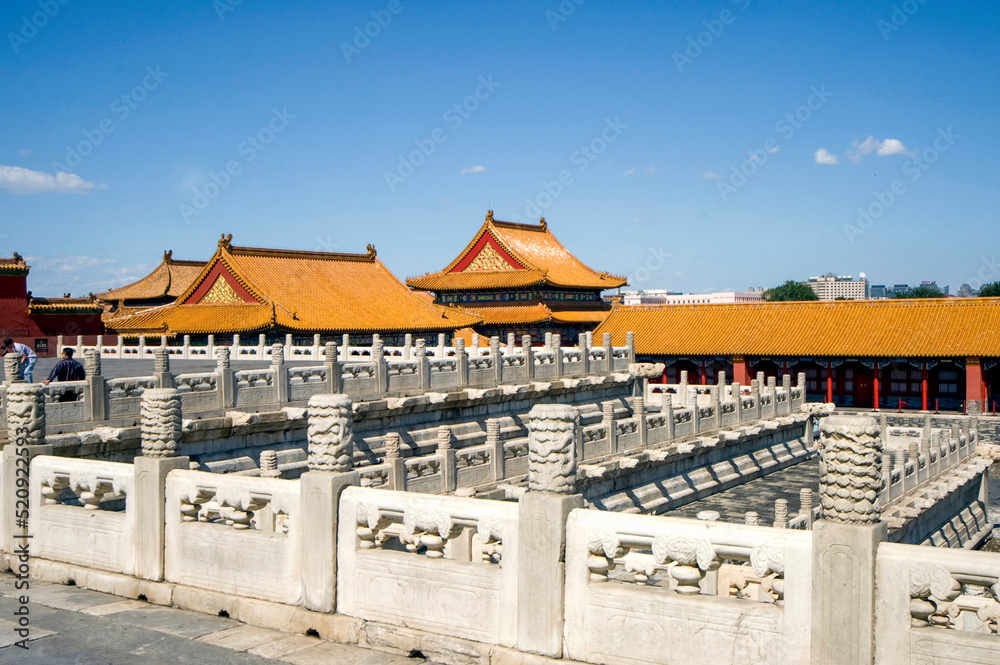 Forbidden Museum in Beijing, China, is one of the largest and most complete preserved wooden buildings in the world. It was listed as a World Cultural Heritage Site in 1987. Forbidden Museum in Beijing, China, is one of the largest and most complete preserved wooden buildings in the world. It was listed as a World Cultural Heritage Site in 1987.