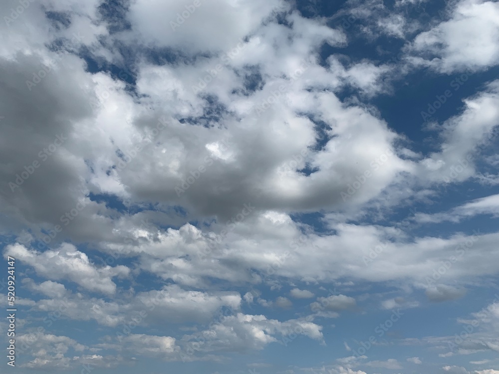 Fototapeta premium blue sky with clouds