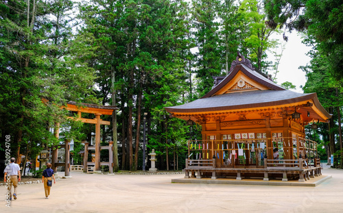 穂高神社 神楽殿