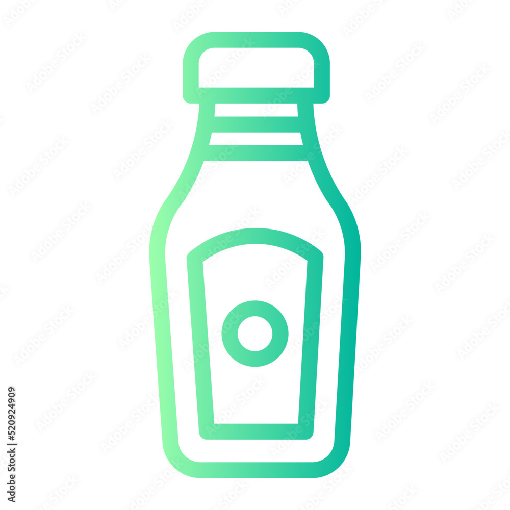 ketchup gradient icon ketchup gradient icon
