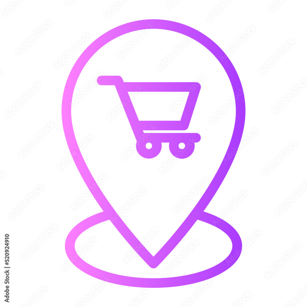 location gradient icon location gradient icon