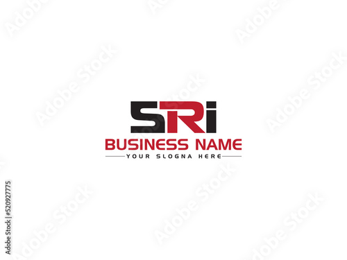 Alphabet SRI Logo Icon Vector, Premium SR s r i Logo Image Design And Colorful Three Letter Design For Your Business