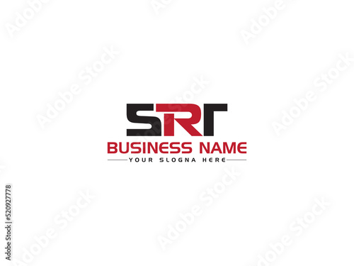 Alphabet SRT Logo Icon Vector, Premium SR s r t Logo Image Design And Colorful Three Letter Design For Your Business photo