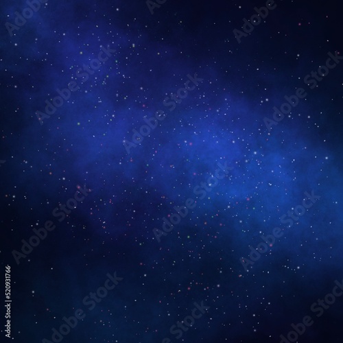 Starry night digital paper background