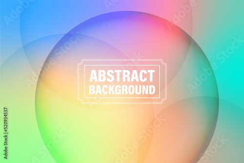 abstract gradient rainbow background