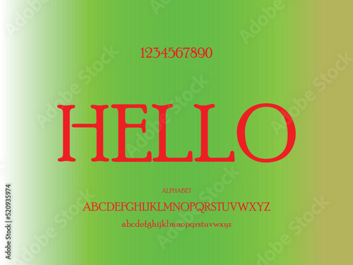 Elegant alphabet letters font and number. Typography uppercase and lowercase urban style fonts for technology