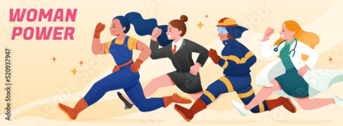 Women of different professions