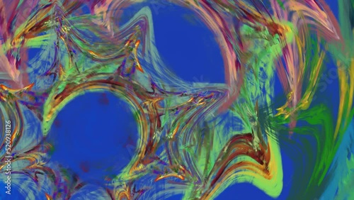 Abstract motion background with alpha channel