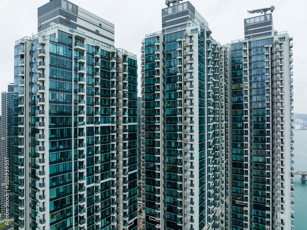 Hong Kong apartment building tower