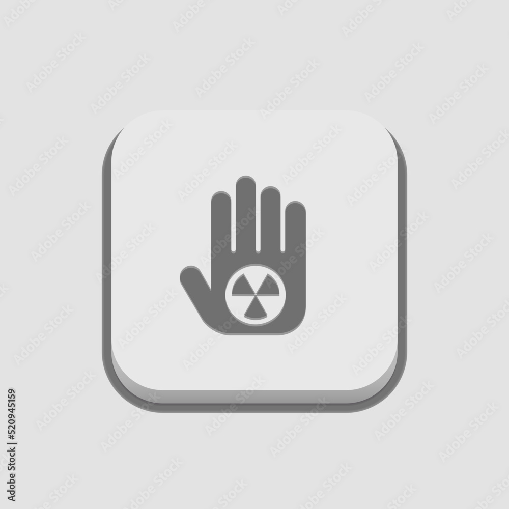 Obraz premium Radioactive Area