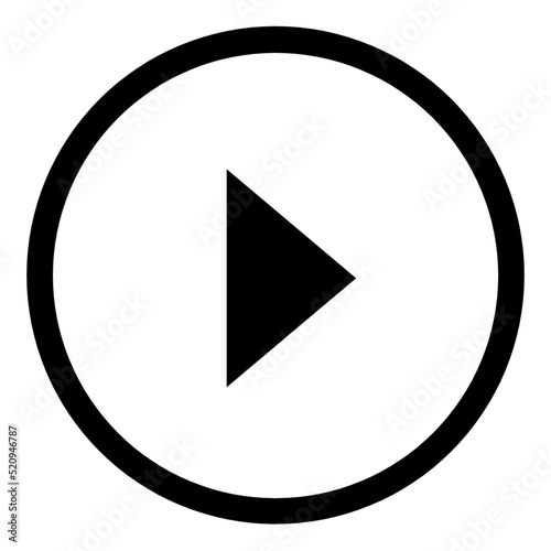 video player button