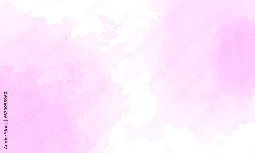 white background with purple brush