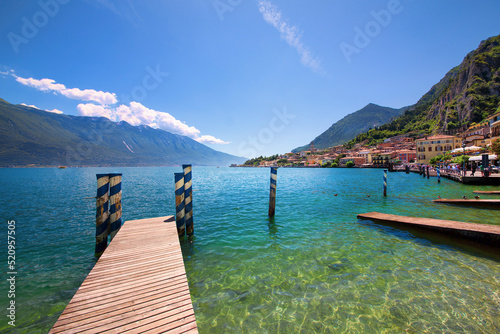 View of Limone sul Garda in Lake Garda, Italy © Rolf
