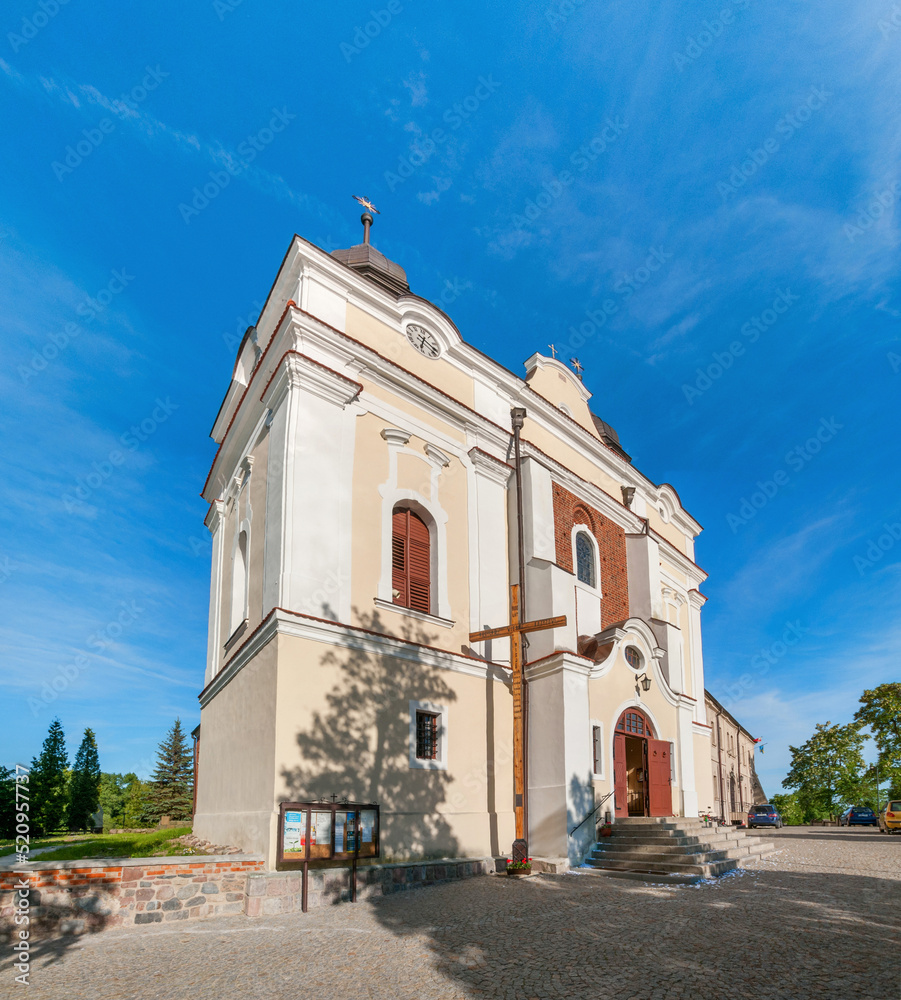The Benedictine monastery from the 11th century. Mogilno, Kuyavian-Pomeranian Voivodeship, Poland.