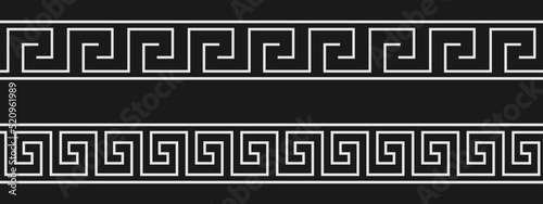 Seamless Greek key patterns