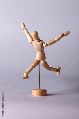 Wooden model of a human figure for drawing_14