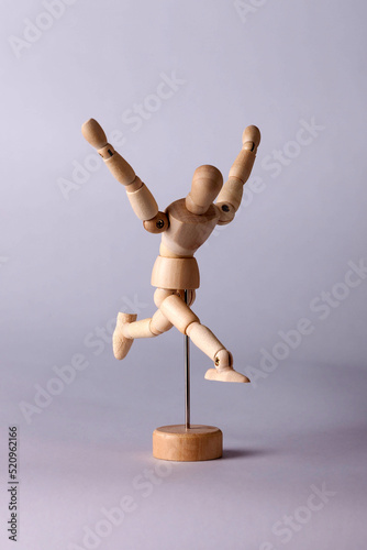 Wooden model of a human figure for drawing_15