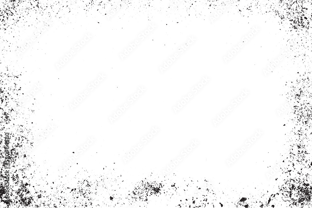 Fototapeta premium Vector overlay creat grunge effect. Old frame texture for design