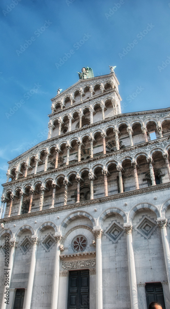 Wonderful medieval architecture in Lucca - Tuscany